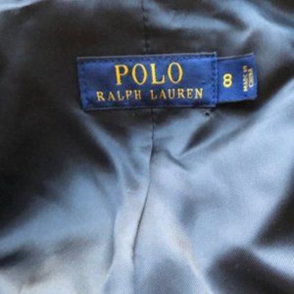 POLO Black Wool Blend Coat - Picture 4 of 9